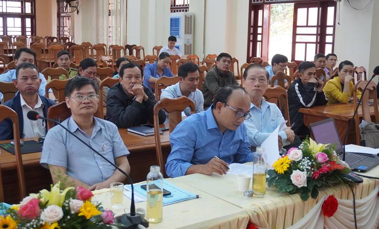 UBND huyện Tu Mơ Rông tổ chức Hội nghị phân tích, đánh giá chỉ số năng lực cạnh tranh cấp huyện và sở, ngành thuộc tỉnh (chỉ số DDCI) năm 2022